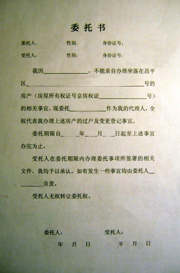 委托协议书