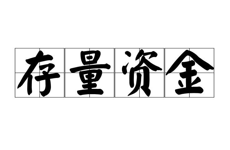 存量资金