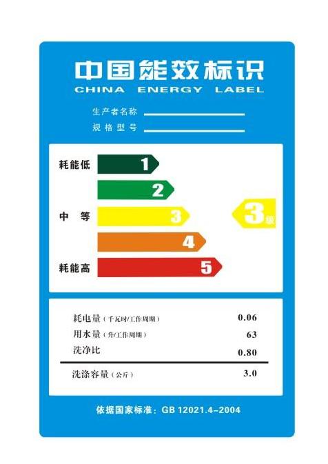 中国能效标识