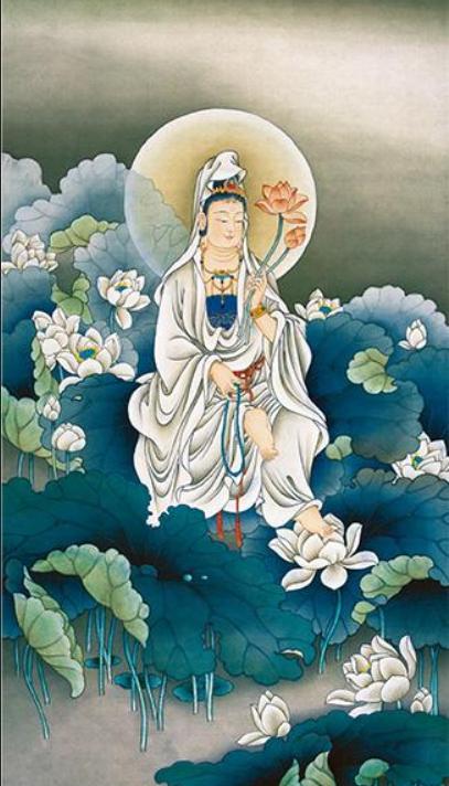持莲观音