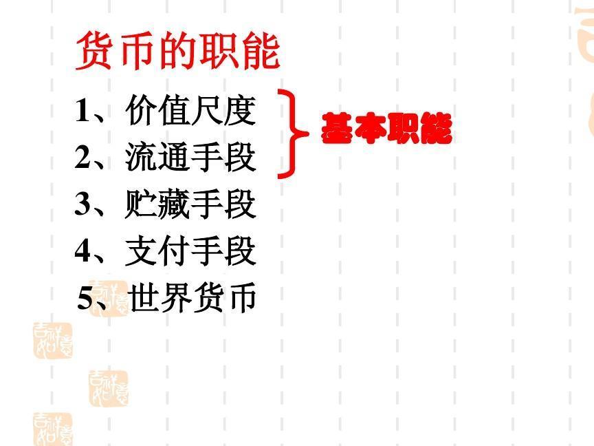 货币职能