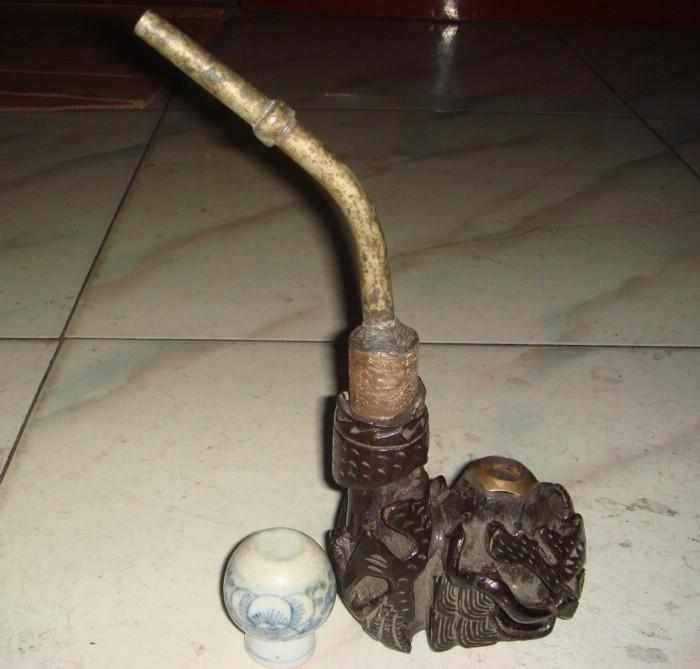 鸦片烟枪