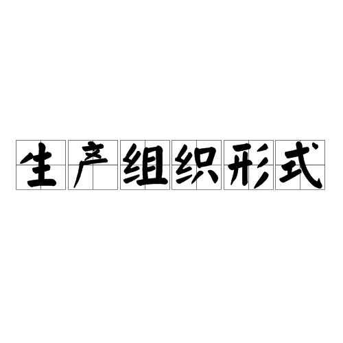 生产组织形式