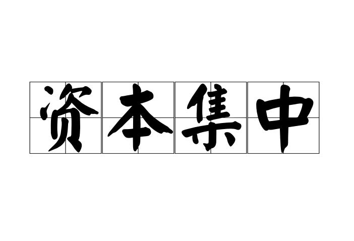 资本集中