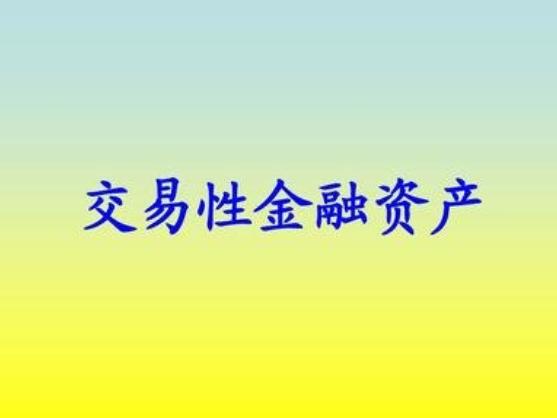 交易性金融资产