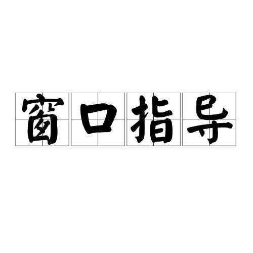 窗口指导