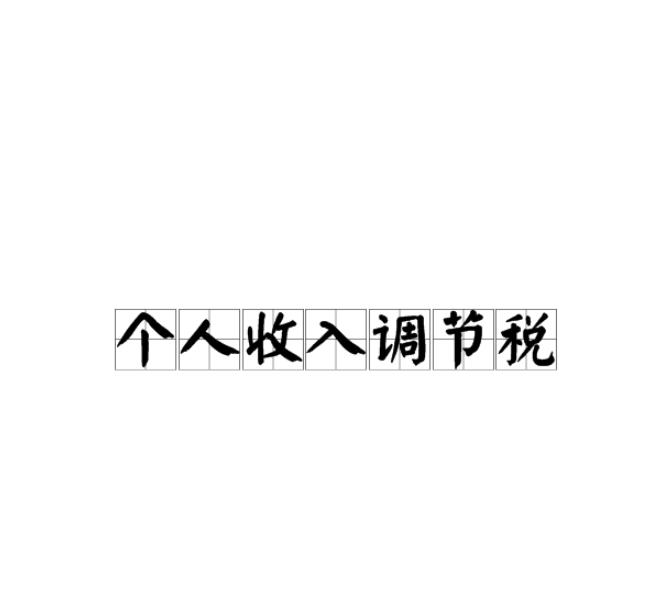 个人收入调节税