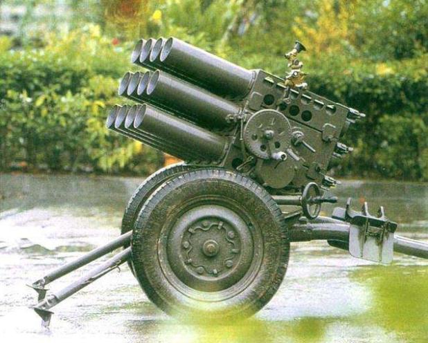 中国63式107毫米火箭炮