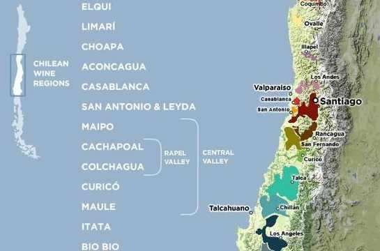 智利葡萄酒产区
