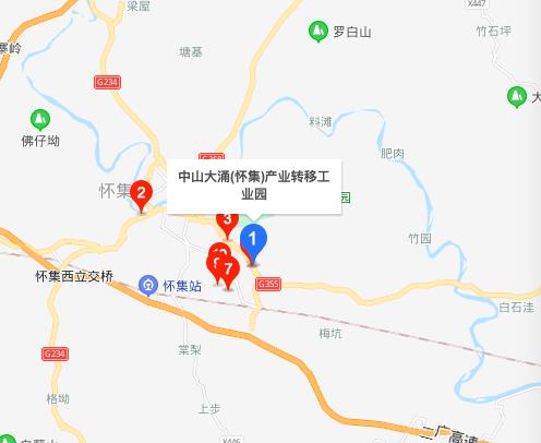 中山大涌（怀集）产业转移工业园