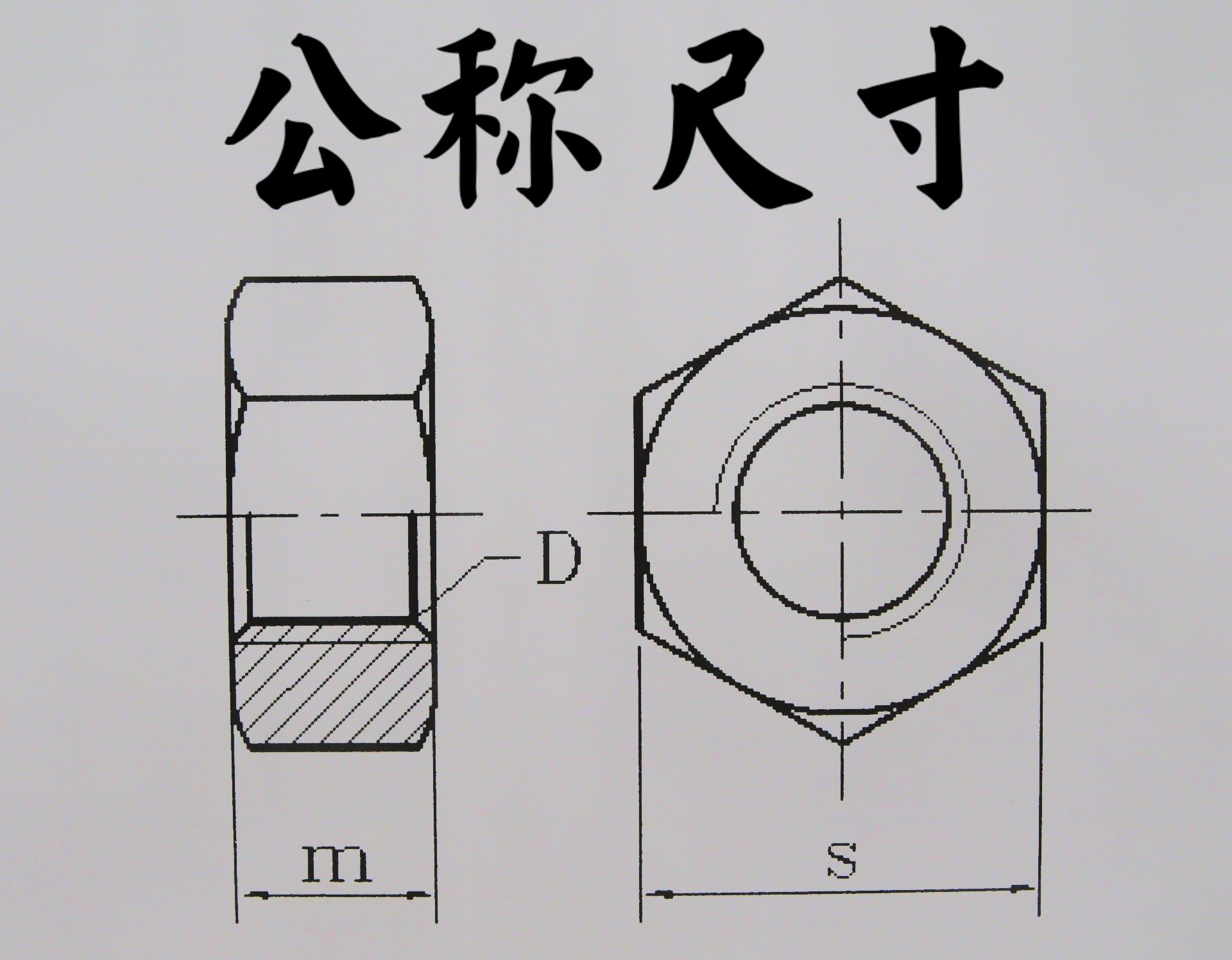 公称尺寸